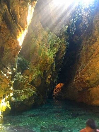 Golubinka cave on dugi otok