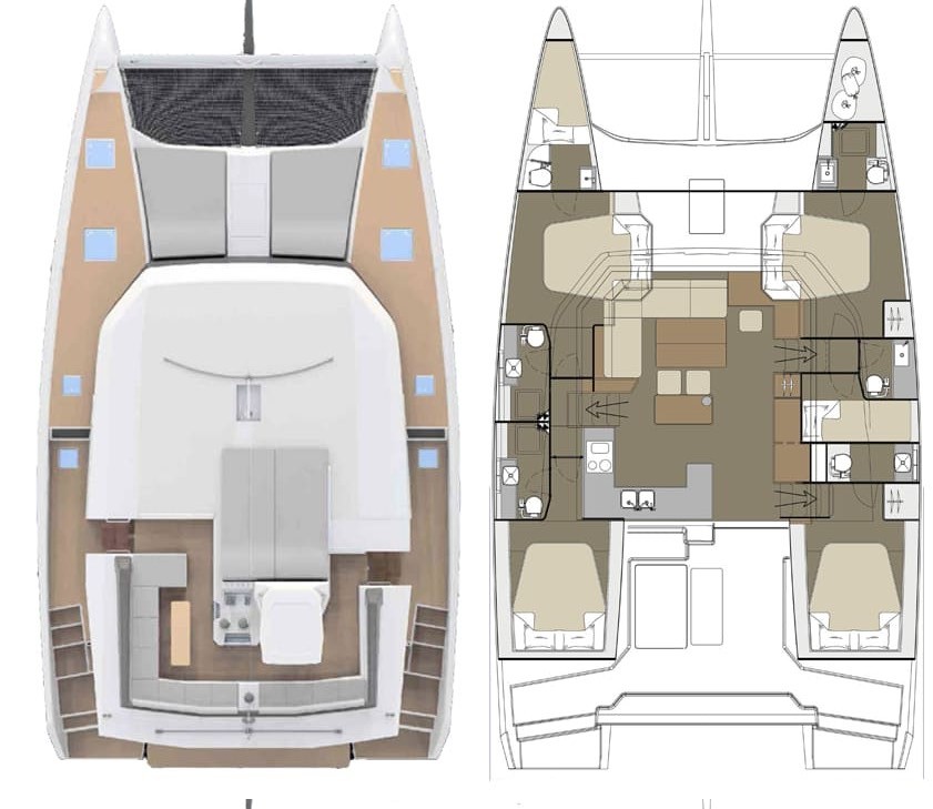 Dufour 48 Catamaran, Casablanca