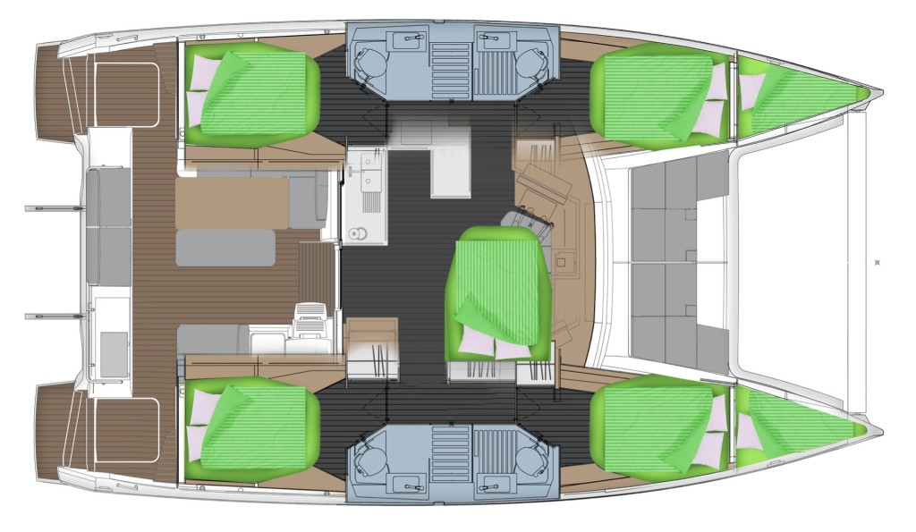 Fountaine Pajot Astrea 42, Mojo