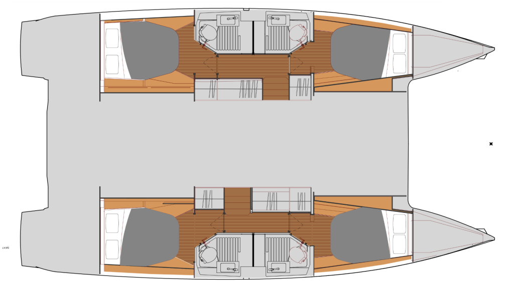 Fountaine Pajot Astrea 42, Cata del Mar