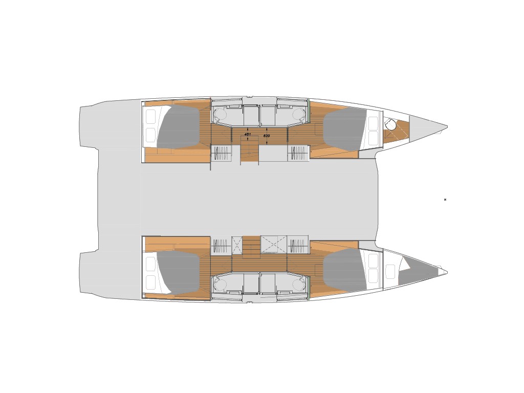 Fountaine Pajot Elba 45, Sun Office